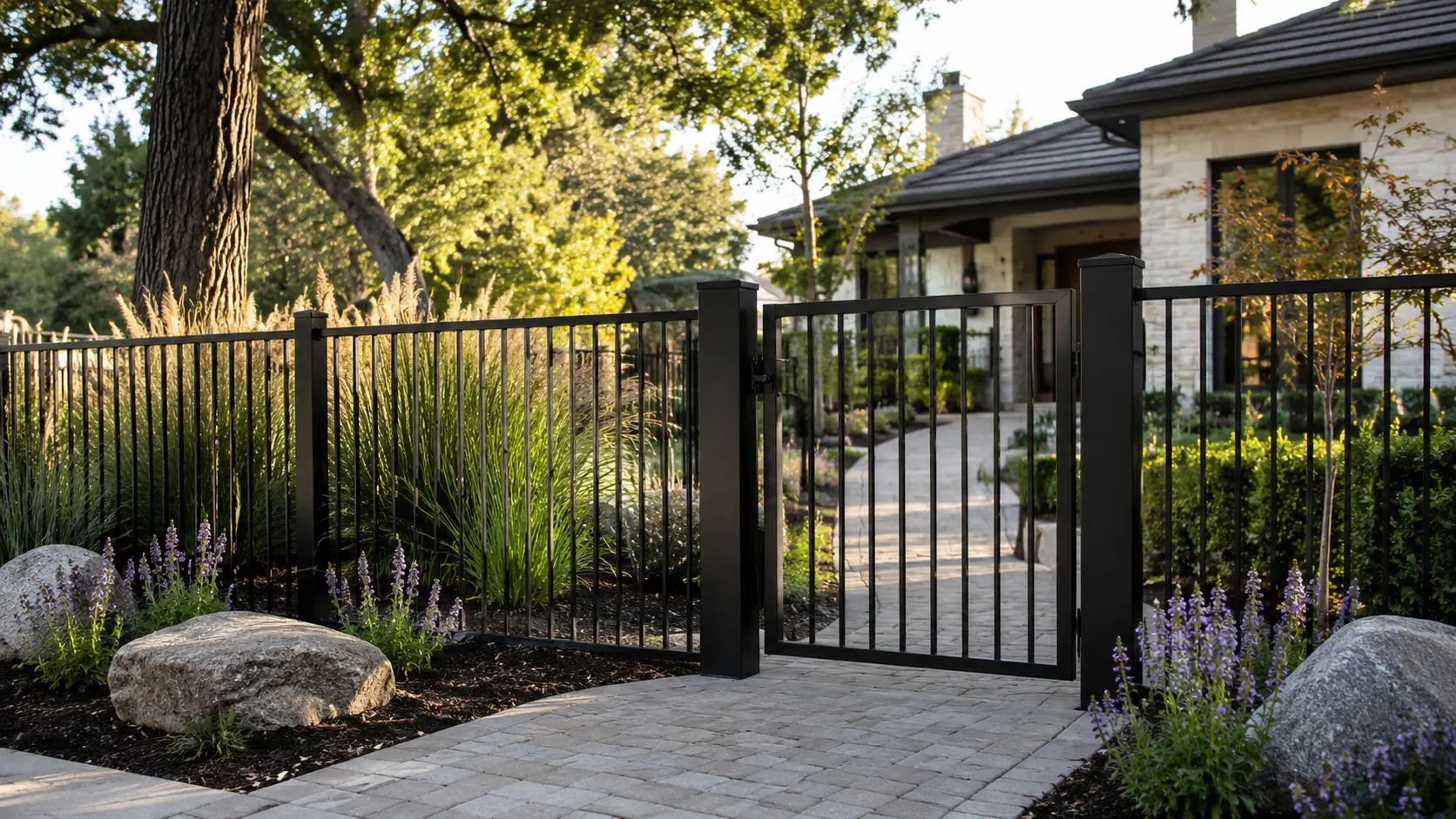 Aluminum Fences in Sacramento project planning