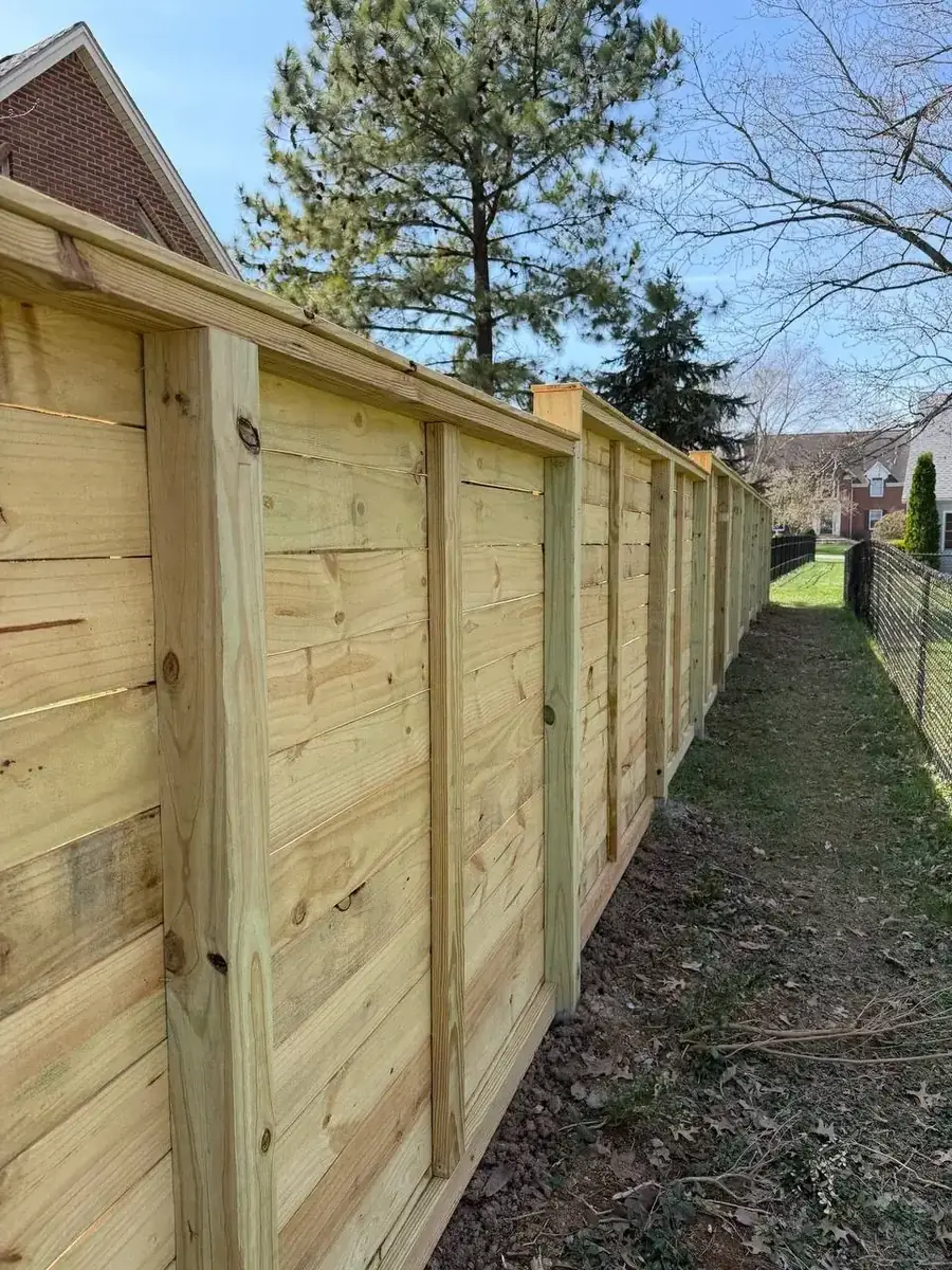 Vertical Wood Fence Installation in Sacramento, CA 3